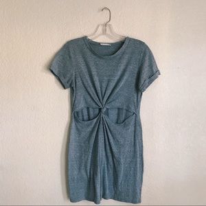 Urban Outfitters Knotted T-shirt dress